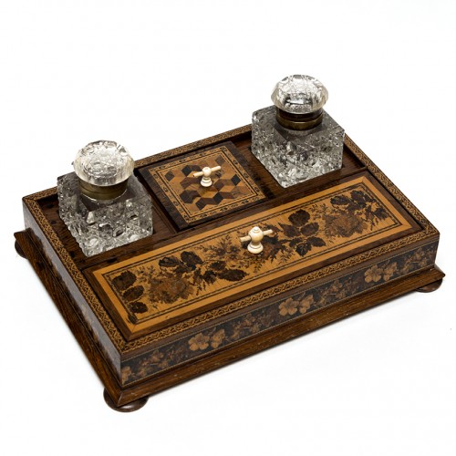 tunbridge ware desk CAT image